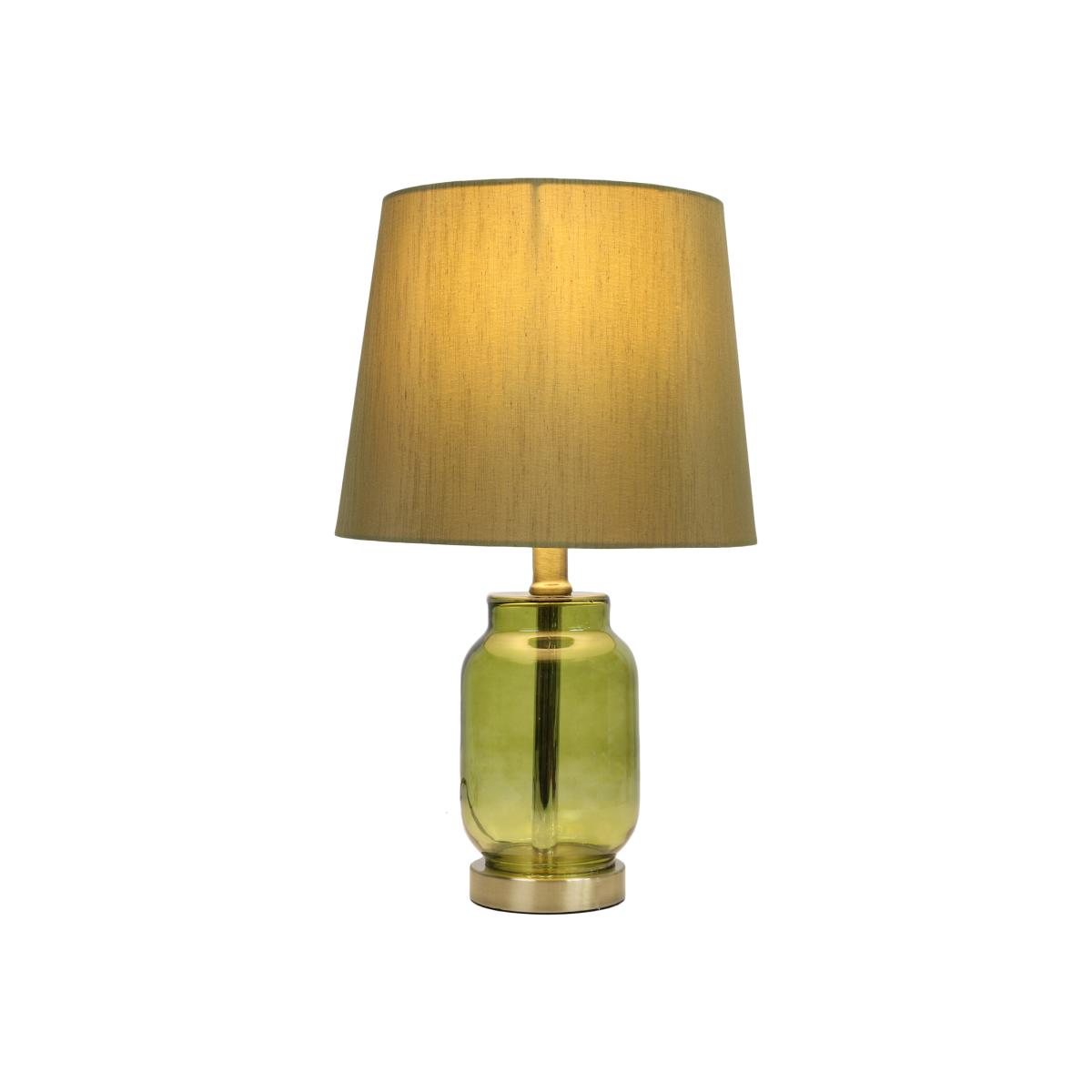 Freya Glass Table lamp - Green – image 1