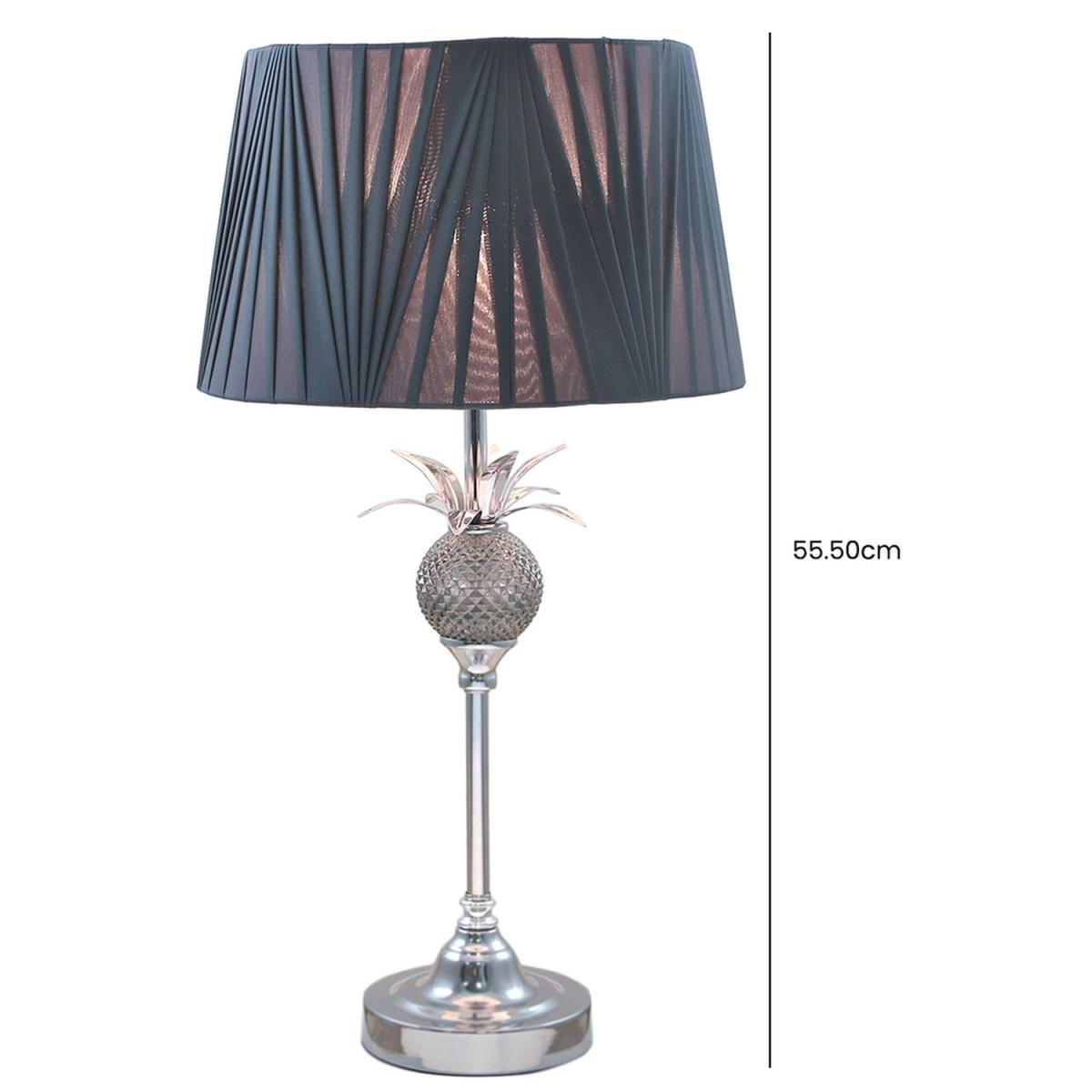 Pineapple 56cm Table Lamp - Light Grey – image 4