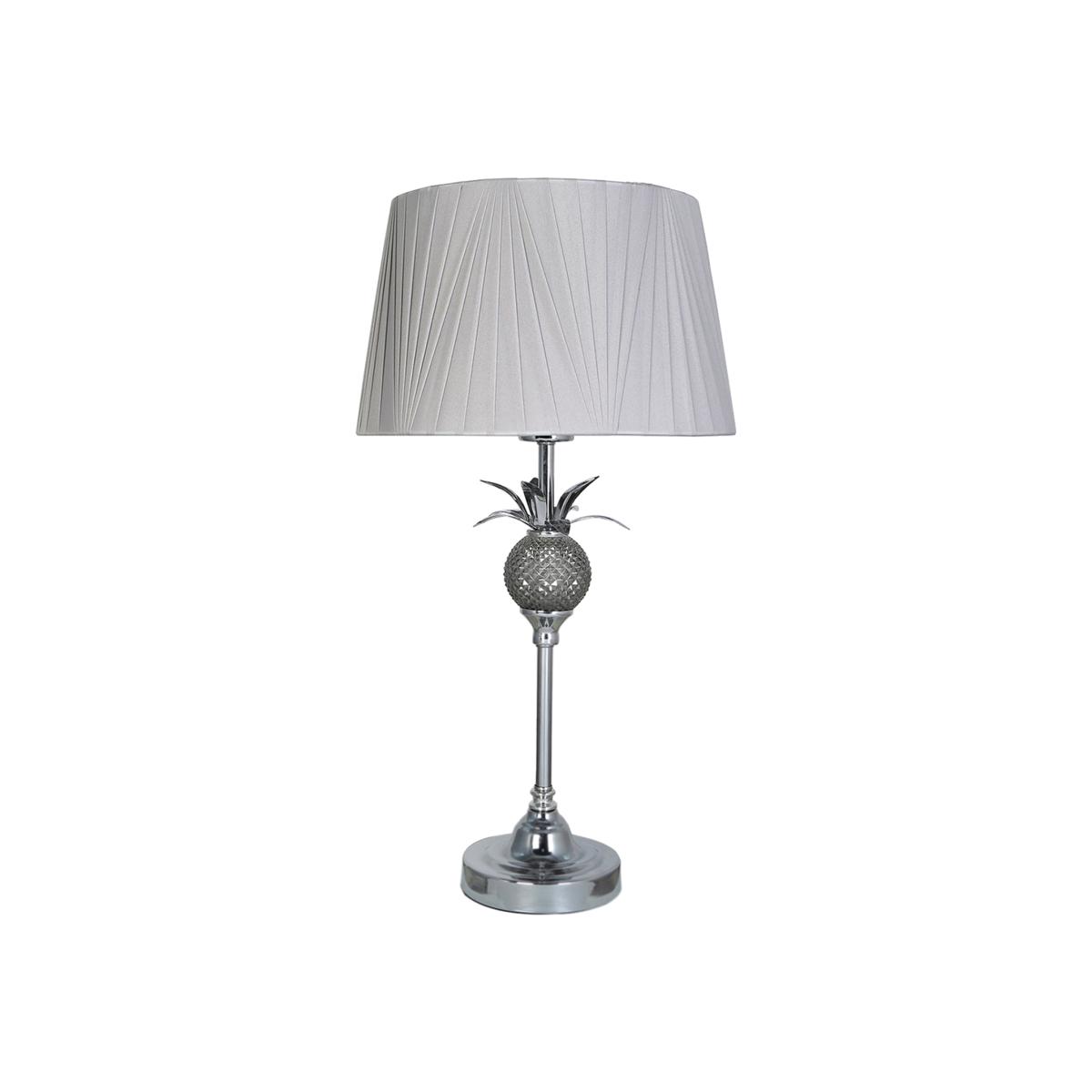Pineapple 56cm Table Lamp - Light Grey – image 1