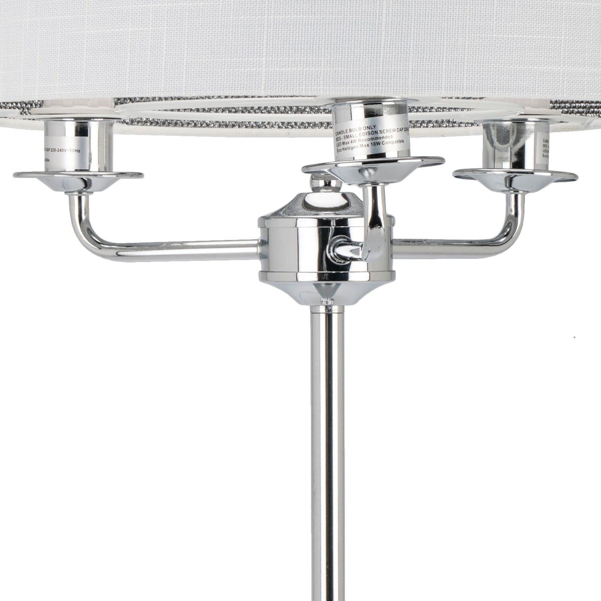Hampton 3 Light Table Lamp – image 3
