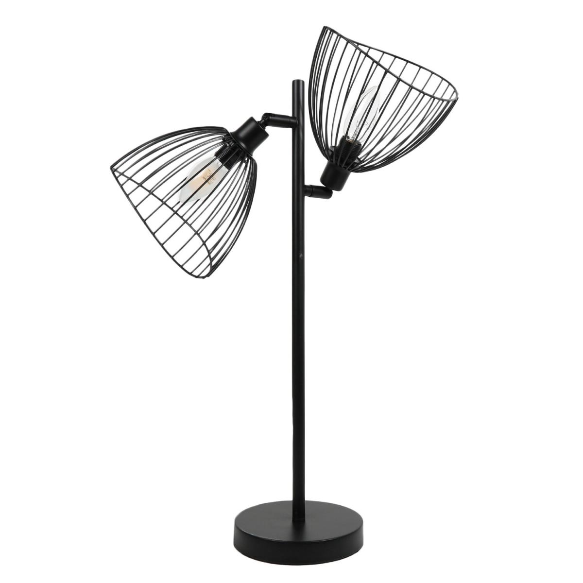 Brooklyn 2 Light Table Lamp - Black – image 2