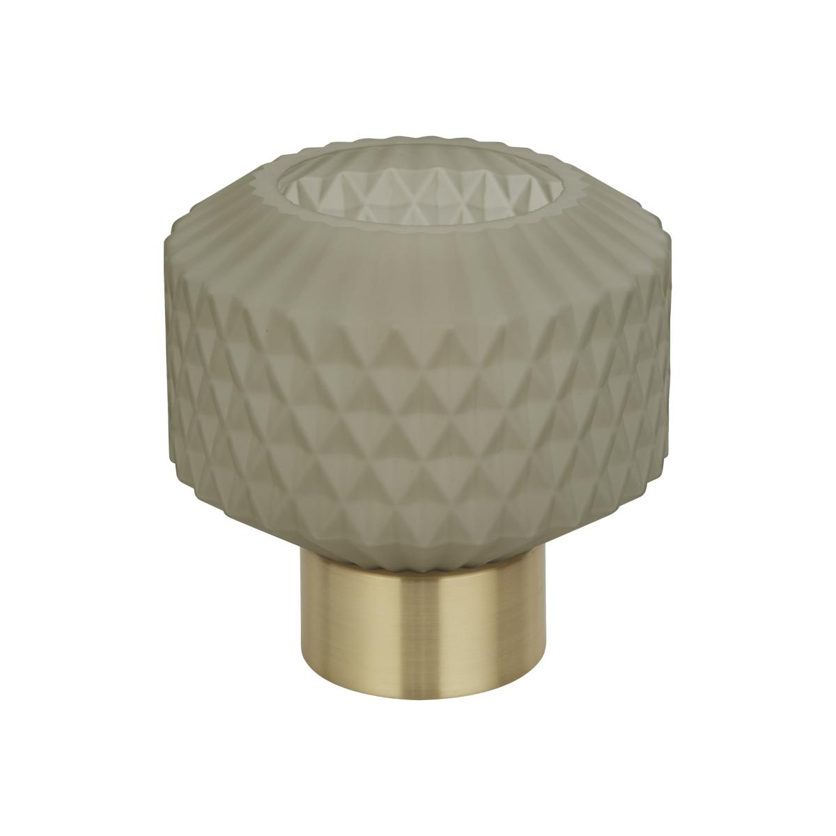 Table Lamp Green and Satin Gold - Green – image 1