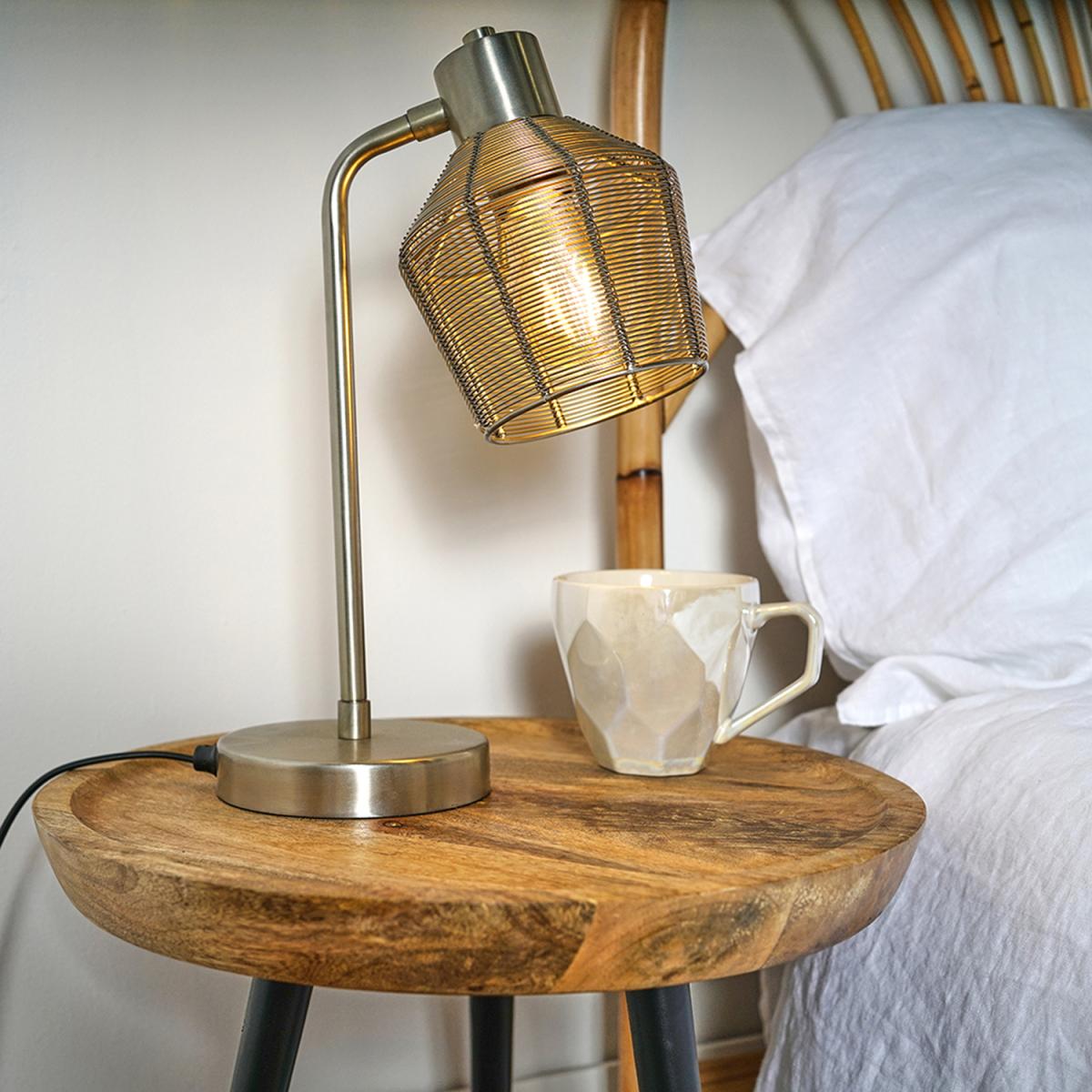 Ranga Nickel Table Lamp - Nickel – image 3