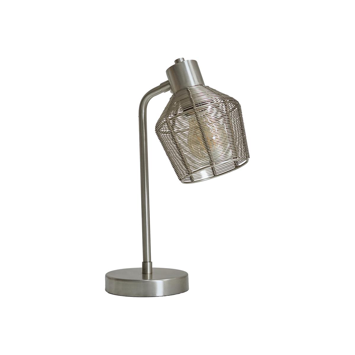 Ranga Nickel Table Lamp - Nickel – image 1