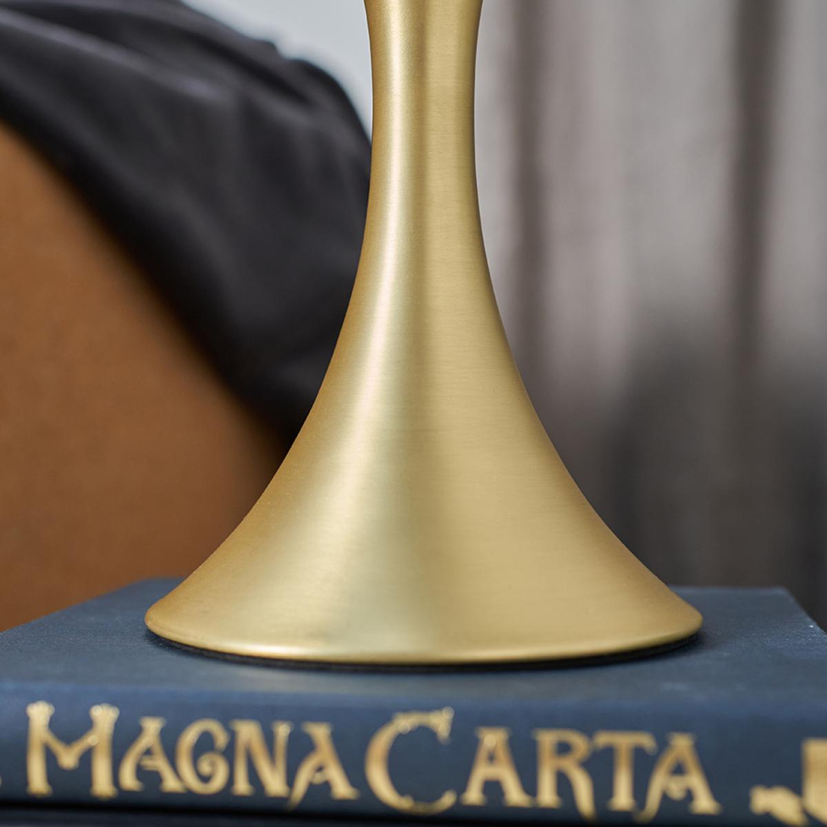Faulkner Matt Gold Table Lamp Matt Gold Shade - Matt Gold – image 4