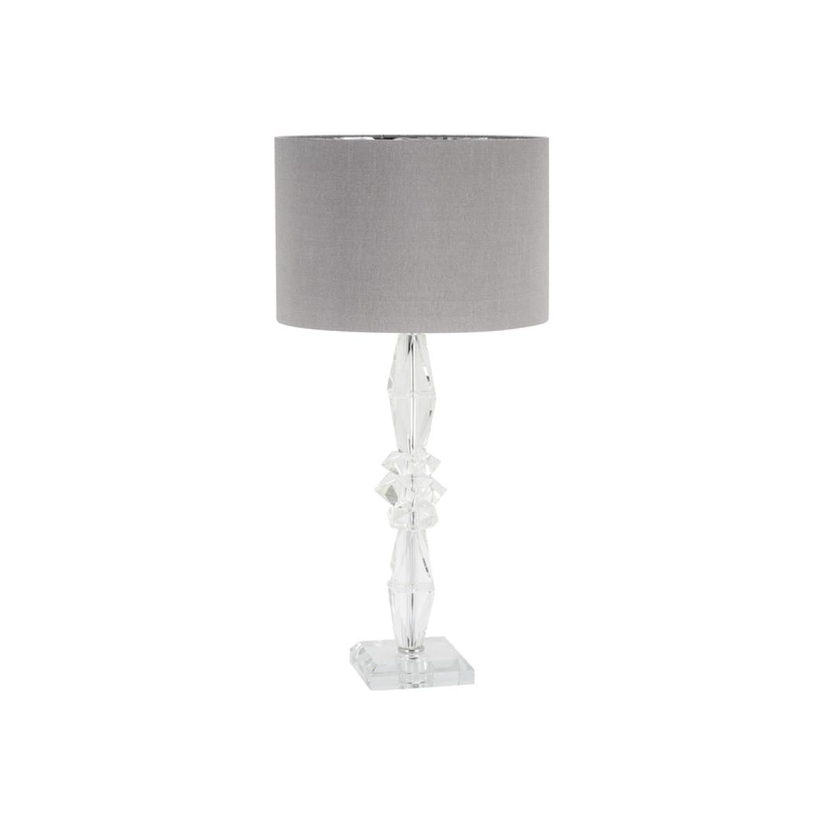 Abstract Cut Crystal Table Lamp – image 1