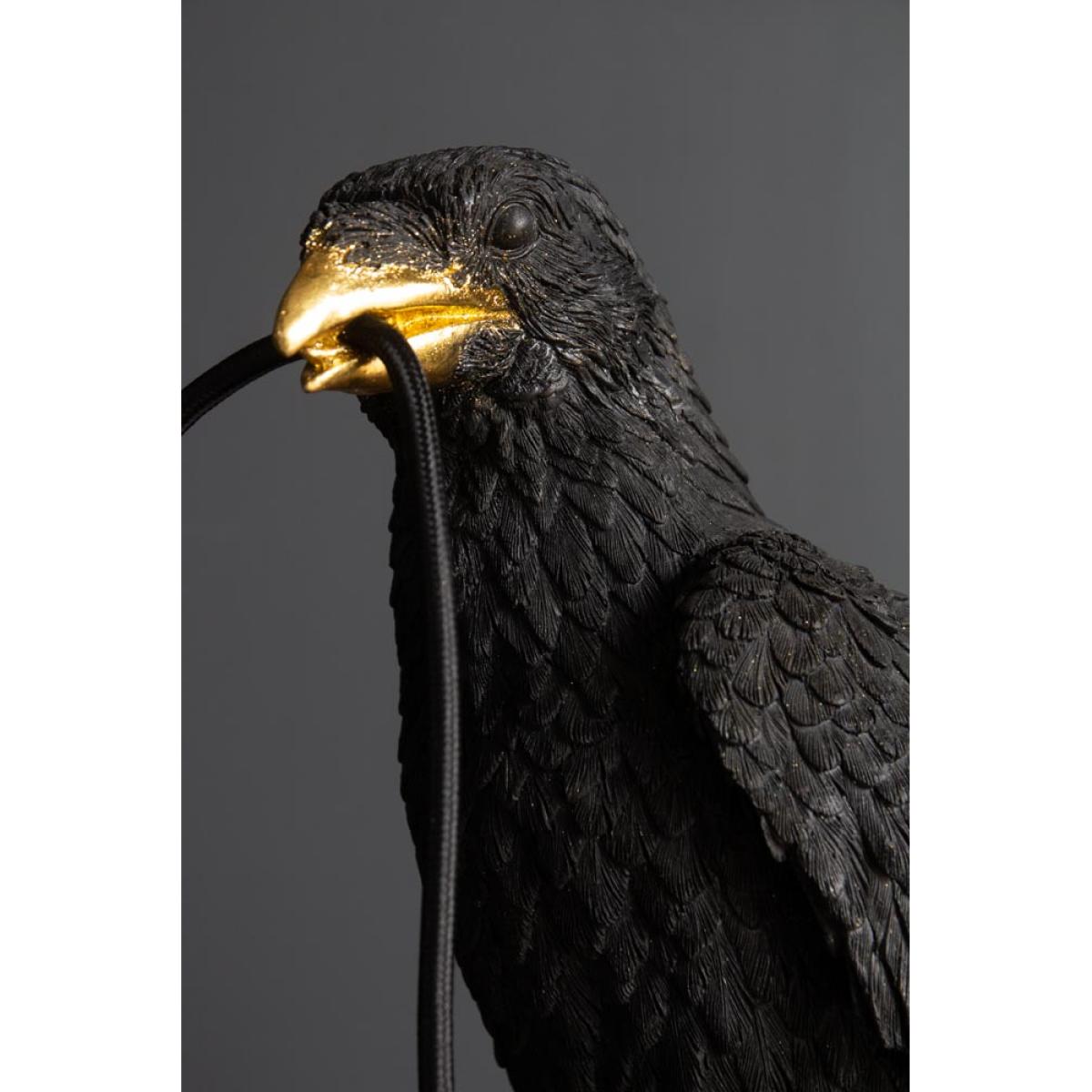 Black Crow Table Lamp – image 3