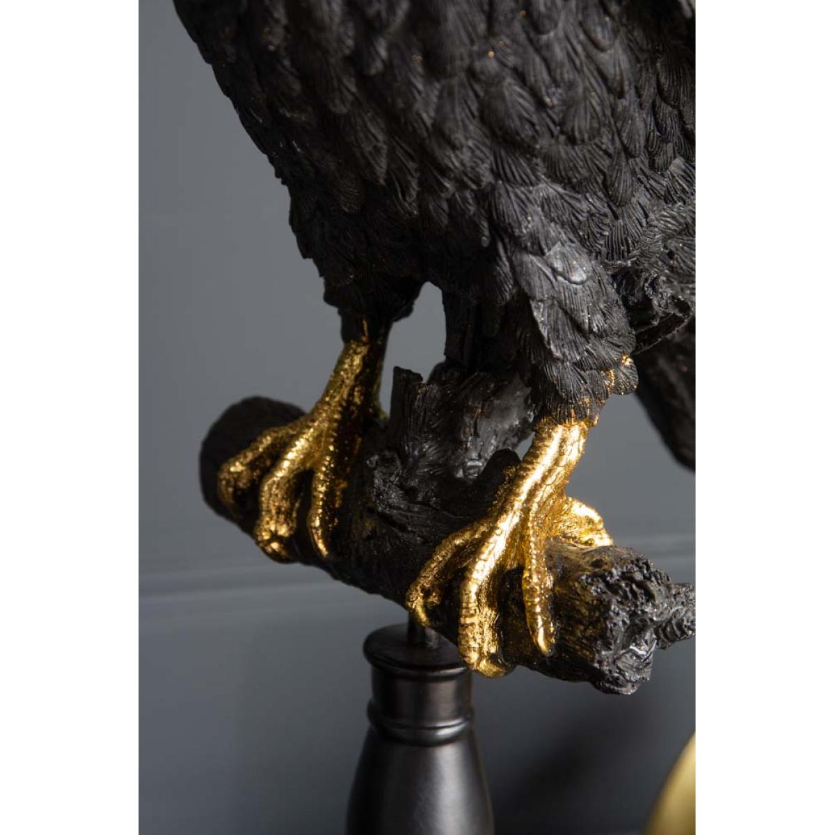 Black Crow Table Lamp – image 5