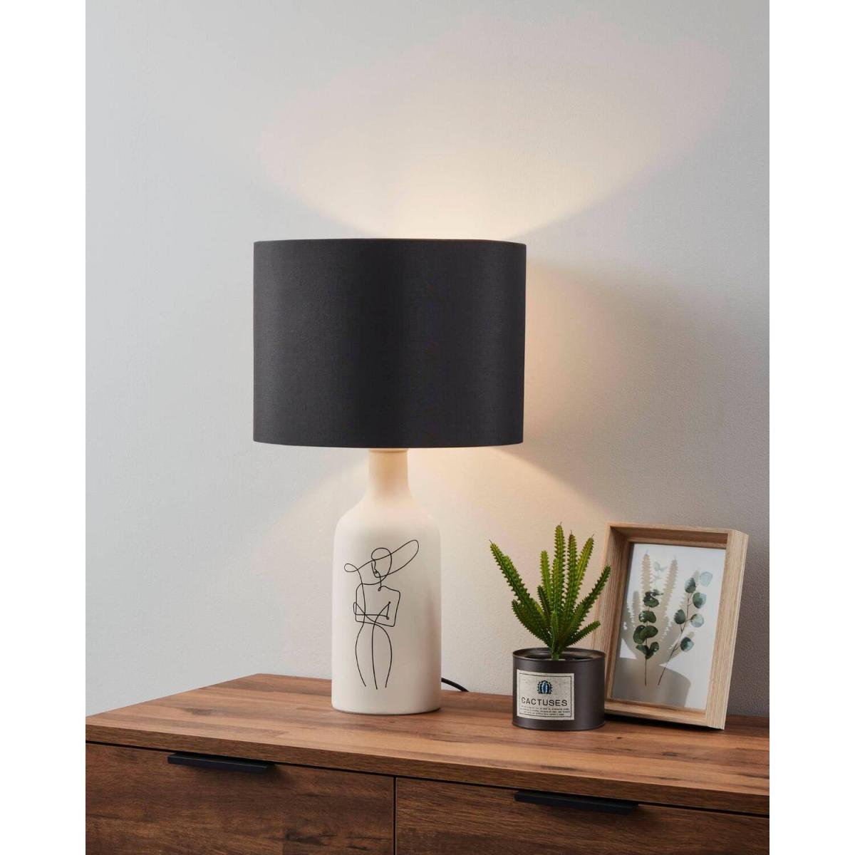 Eglo Vinoza White Trendy Table Lamp - white – image 2
