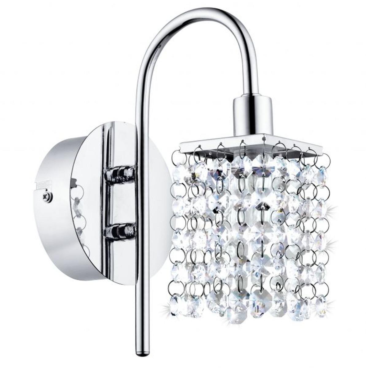 Almonte IP44 Crystal Wall Lamp - Grey – image 2