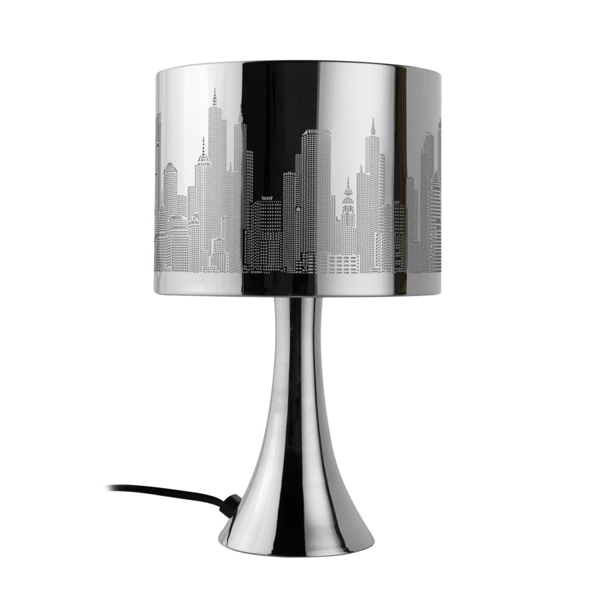 City Scene Touch Lamp - Silver – image 5