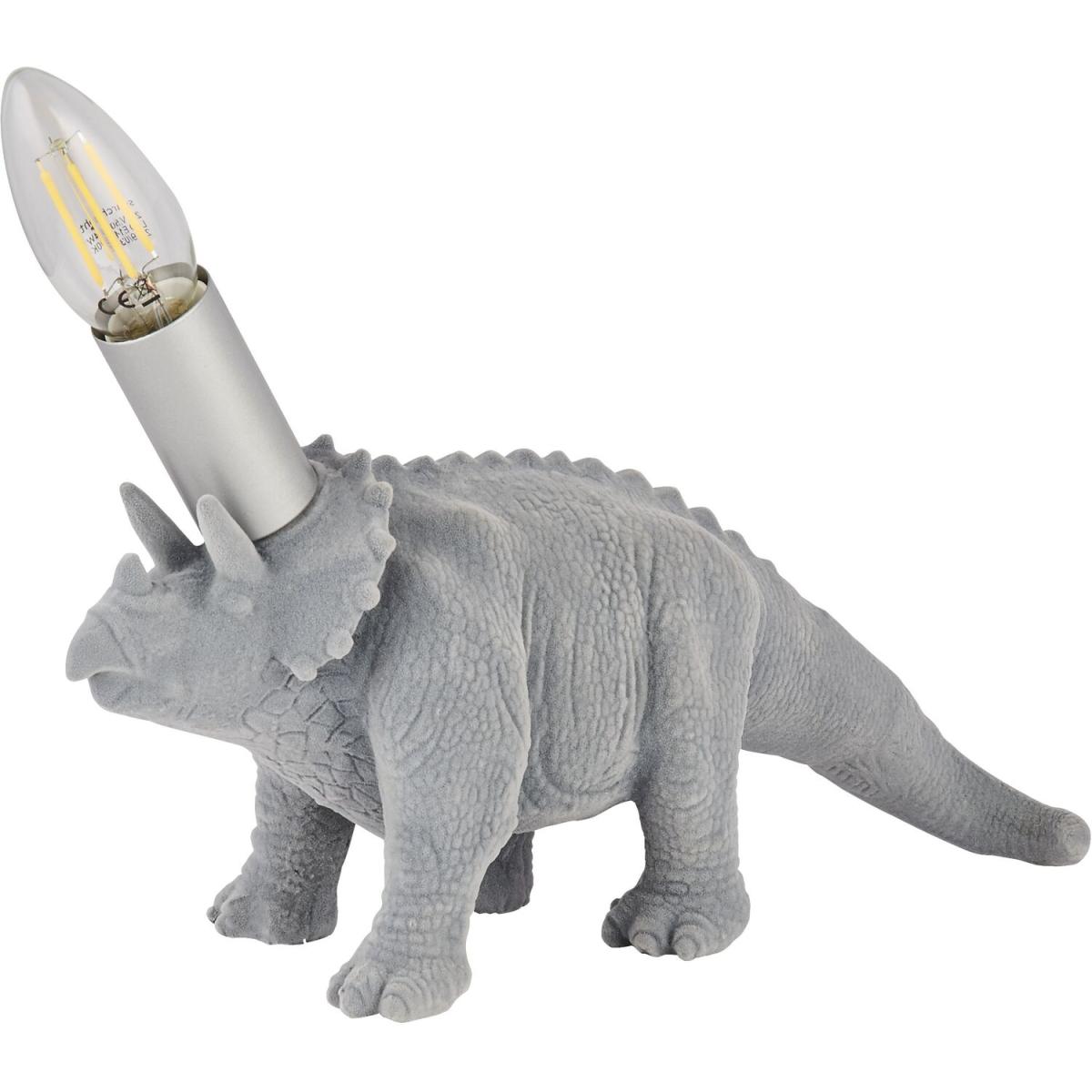 Triceratops Table Lamp - Grey – image 2