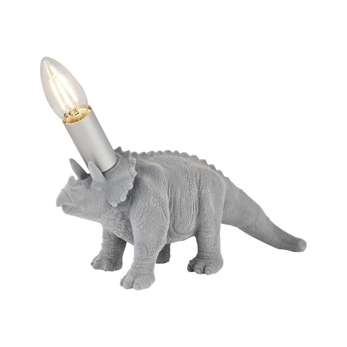 Triceratops Table Lamp - Grey – image 1
