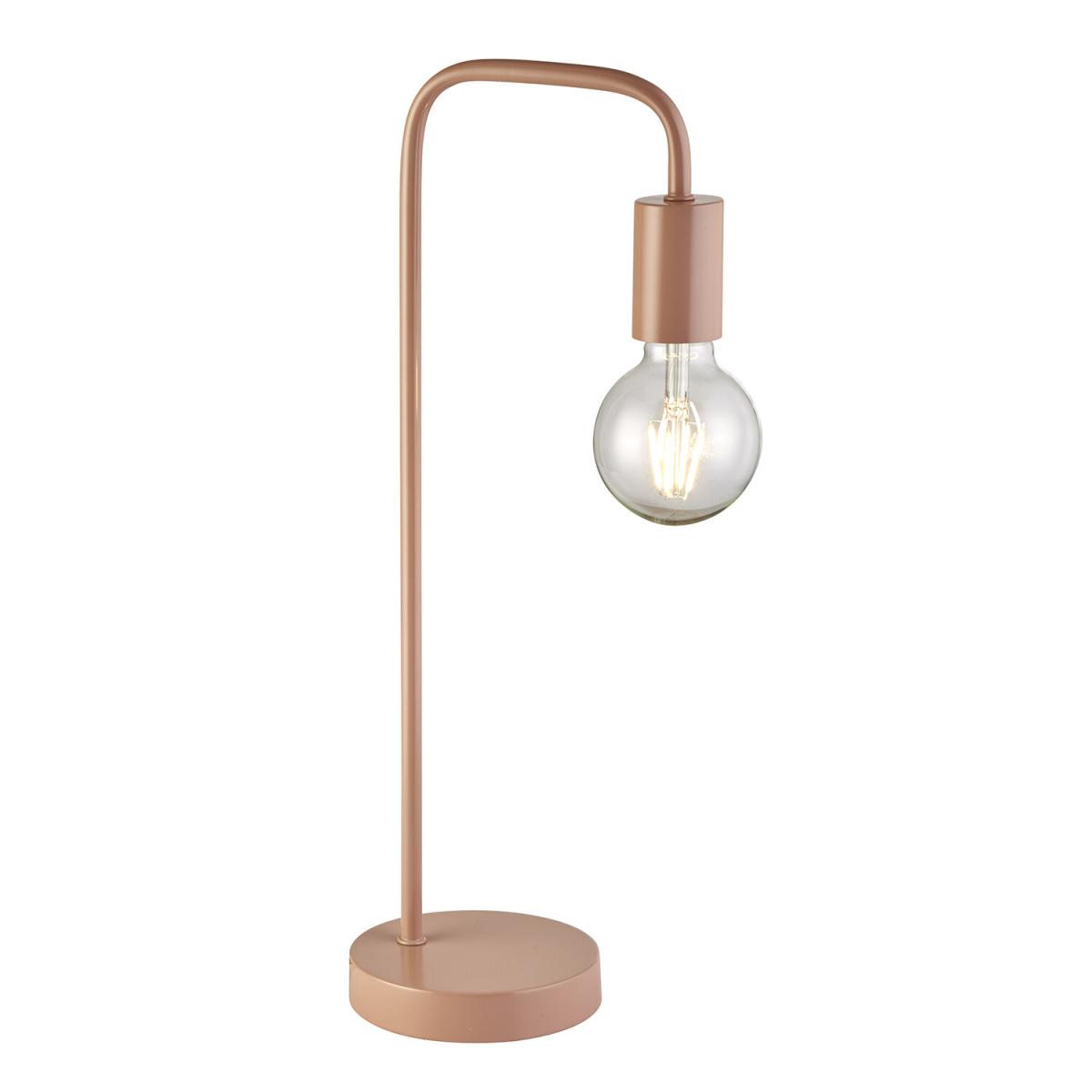 Matt Lamp With Bulb - Grey – image 3