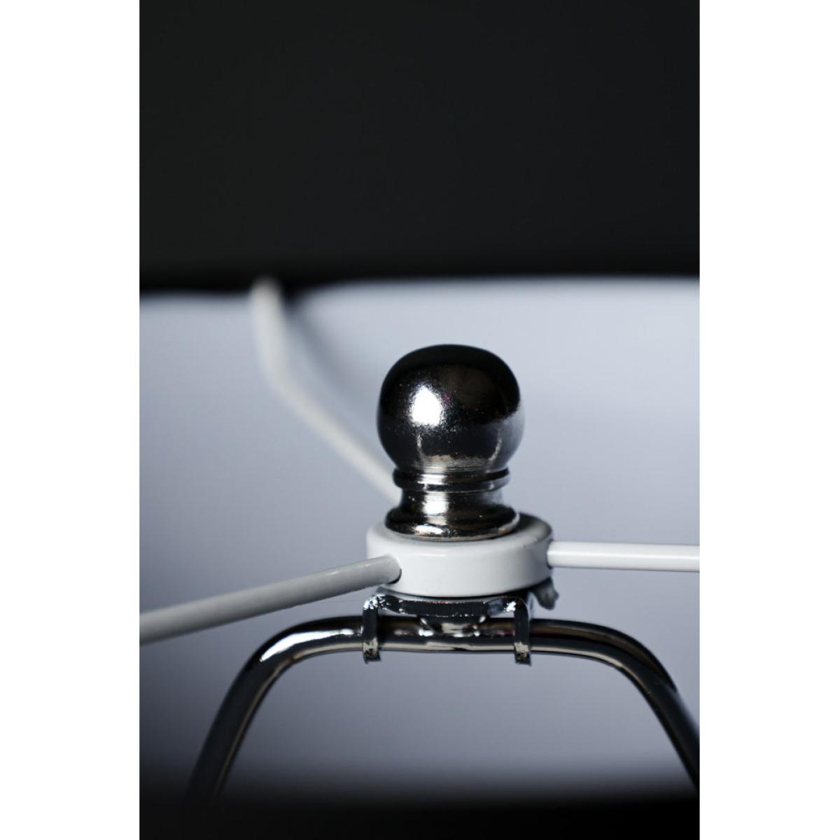 Monochrome & Pink Stripe Table Lamp – image 6
