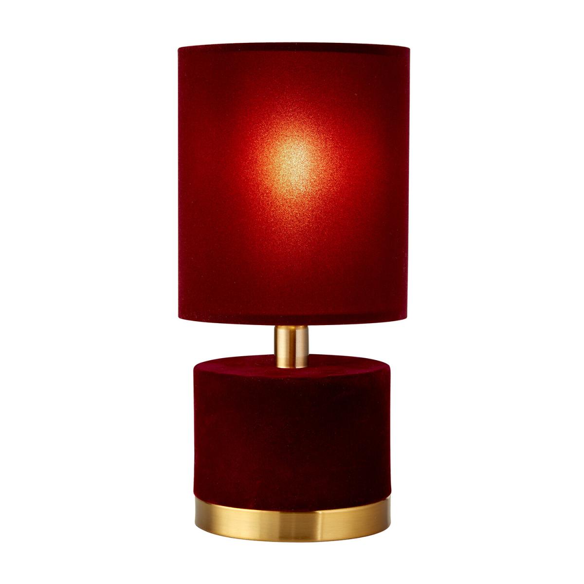 Velvet Table Lamp - Red – image 2