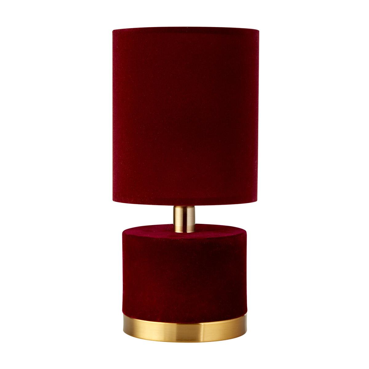 Velvet Table Lamp - Red – image 3