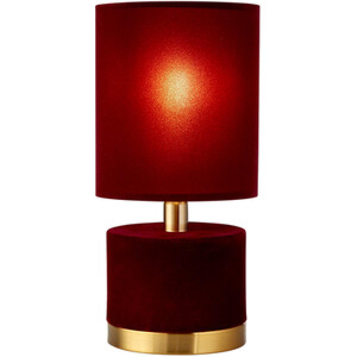 Velvet Table Lamp - Red – image 5