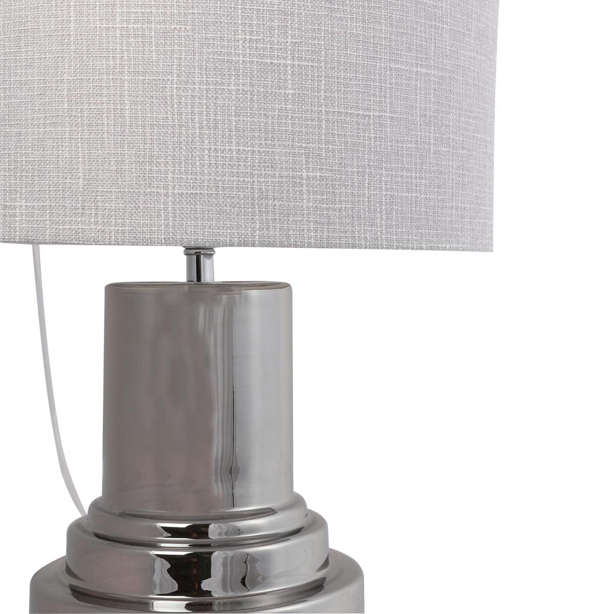 Emma Table Lamp - Silver – image 2