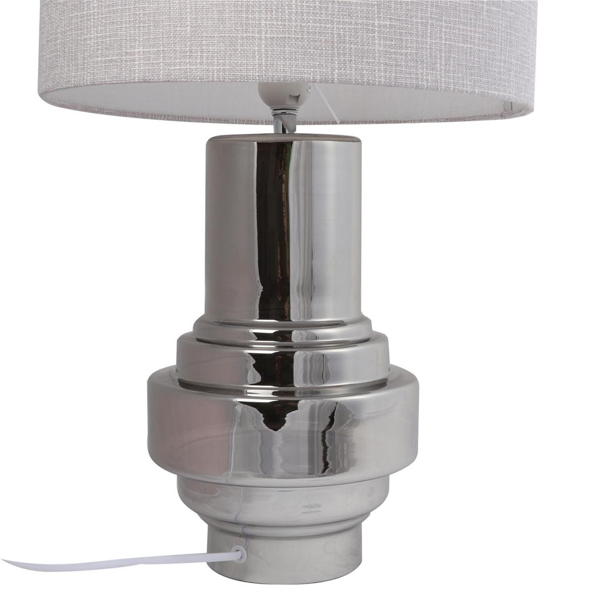 Emma Table Lamp - Silver – image 3