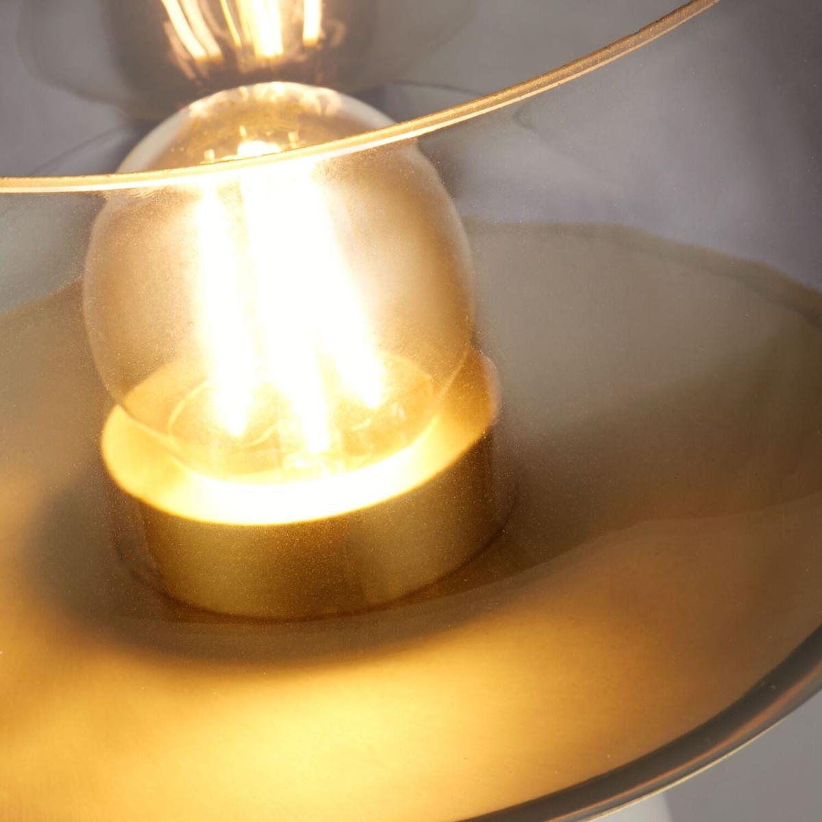 Mushroom Glass Table Lamp - White – image 2