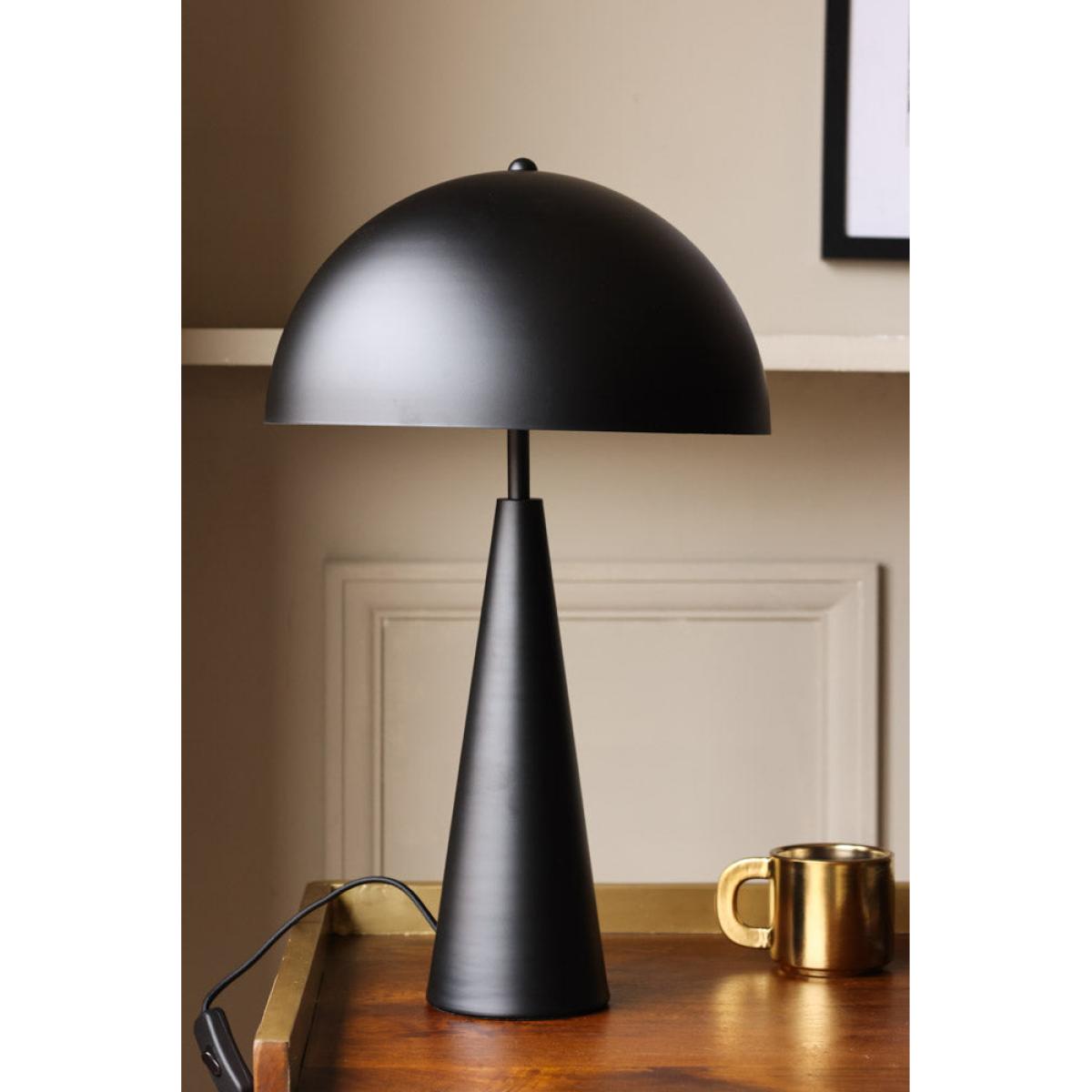 Sublime Matt Black Table Lamp – image 2
