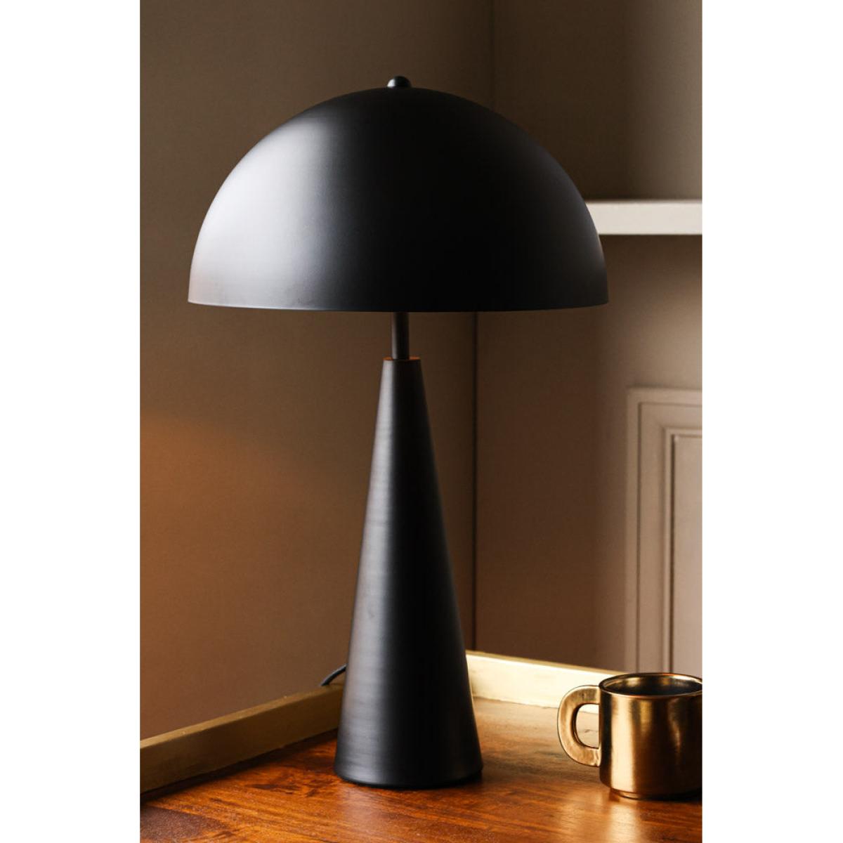 Sublime Matt Black Table Lamp – image 4