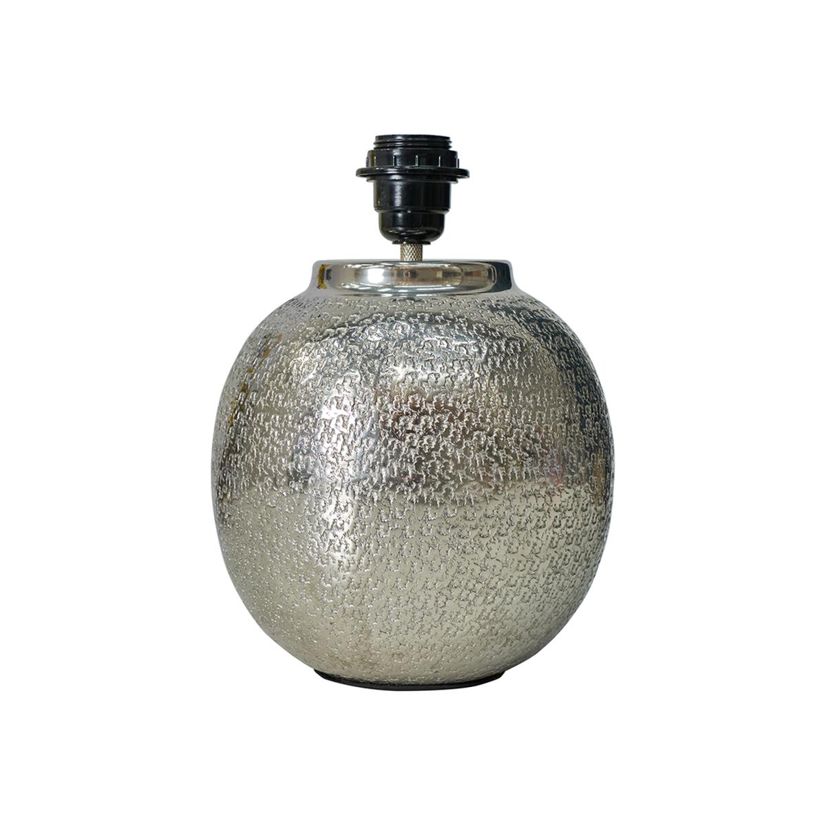 Brushed Nickel Textured Table Lamp Base - Brushed Nickel – image 1