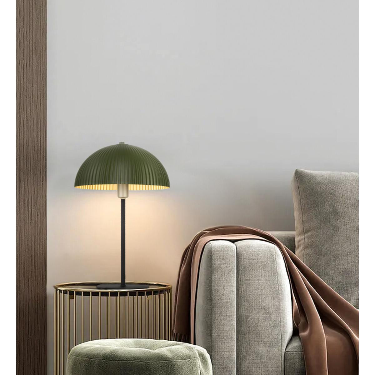 Bexley Champagne Table Lamp - Green – image 3