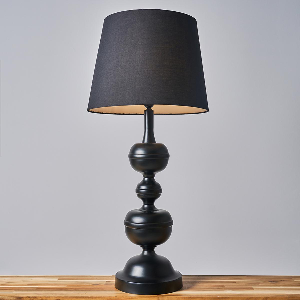 Gracie Black Table Lamp Black Shade - Black – image 2