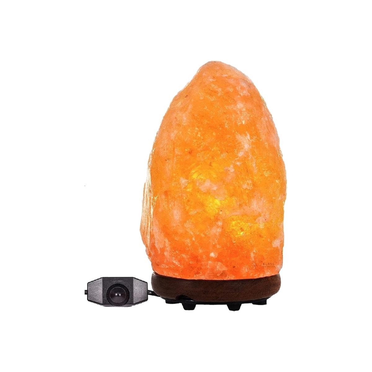 Himalayan Salt Lamp Pink with Dimmer Cable - Pink / 18cm – image 1