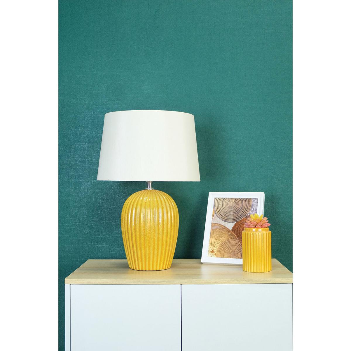 Burford Mustard Table Lamp - Mustard – image 6