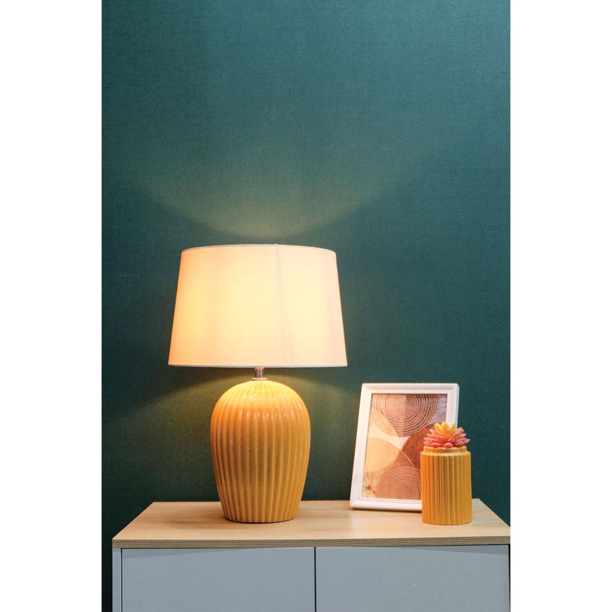 Burford Mustard Table Lamp - Mustard – image 7