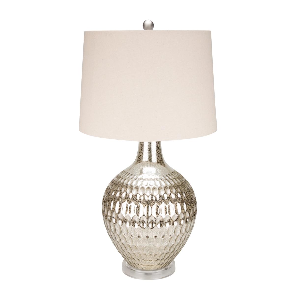 Olivia Mercury Glass Table Lamp - Gold – image 3