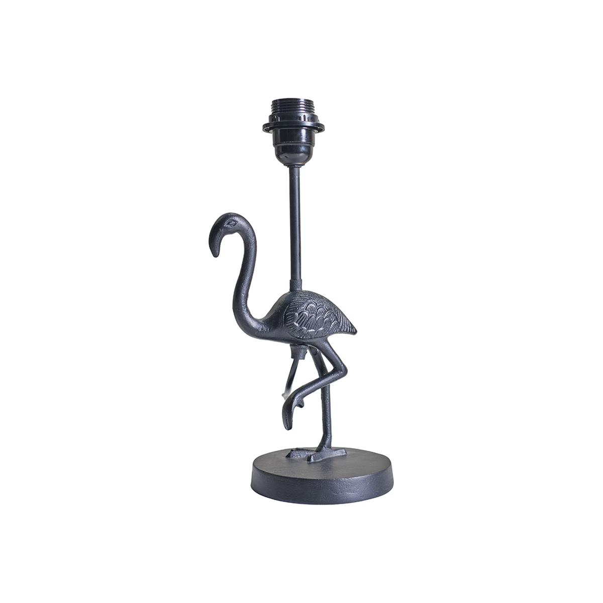 Modern Matt Black Flamingo Bird Animal Design Table Lamp Base - Black – image 1