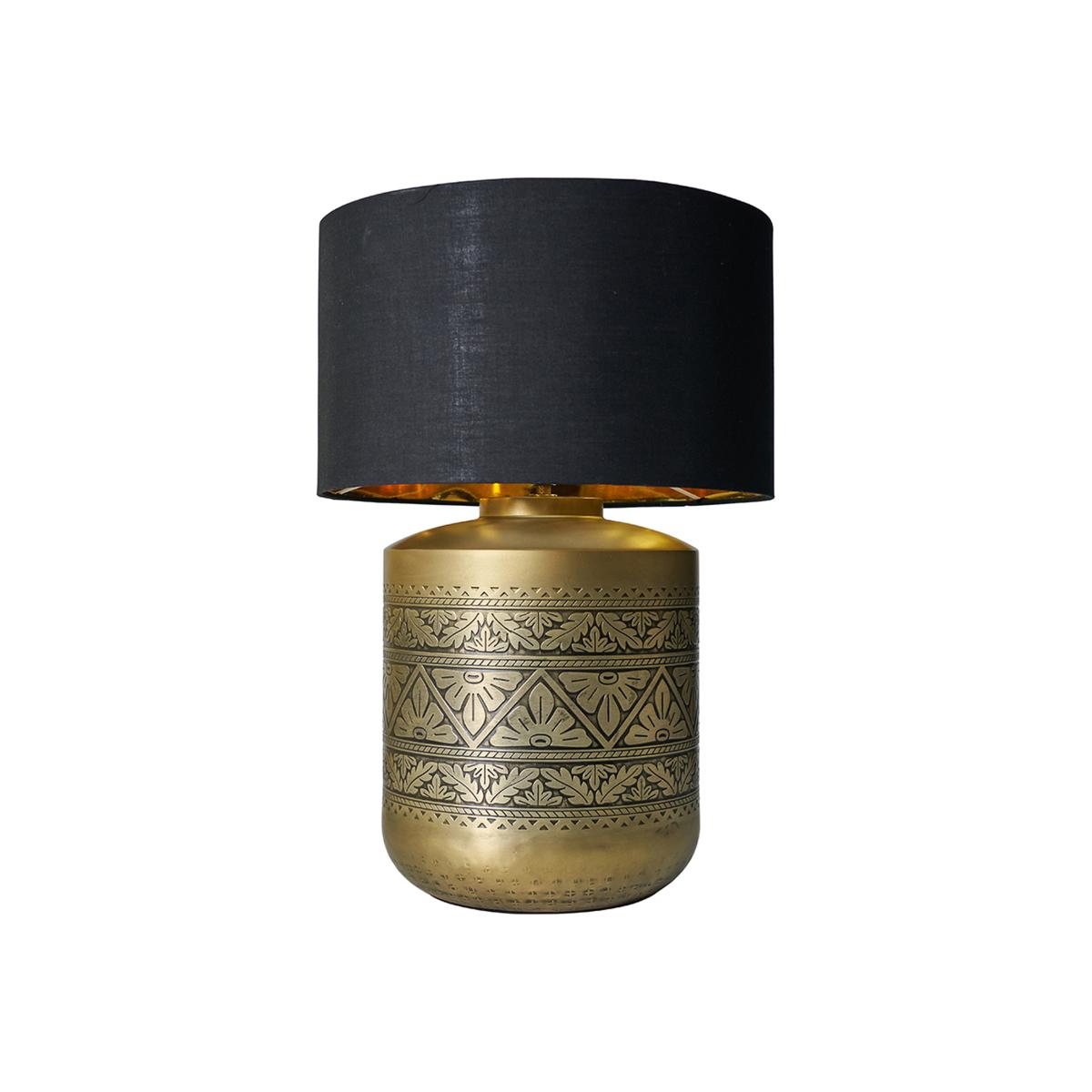 Taroda Gold Table Lamp Gold Shade - Gold – image 1