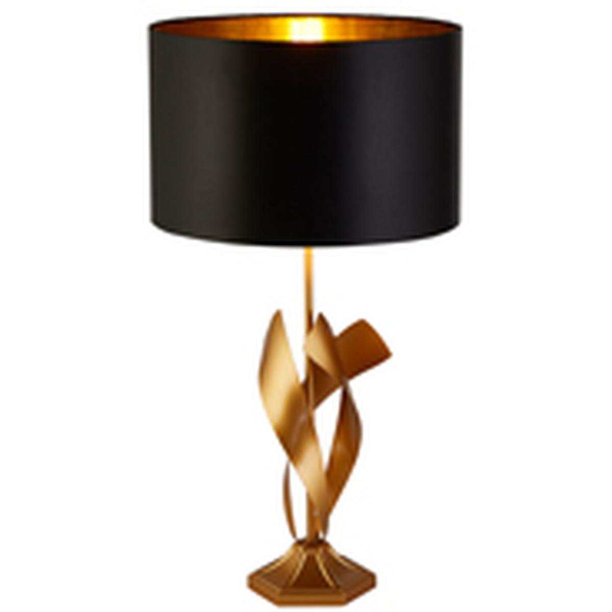 Scarborough Gold and Black Table Lamp - Gold – image 2