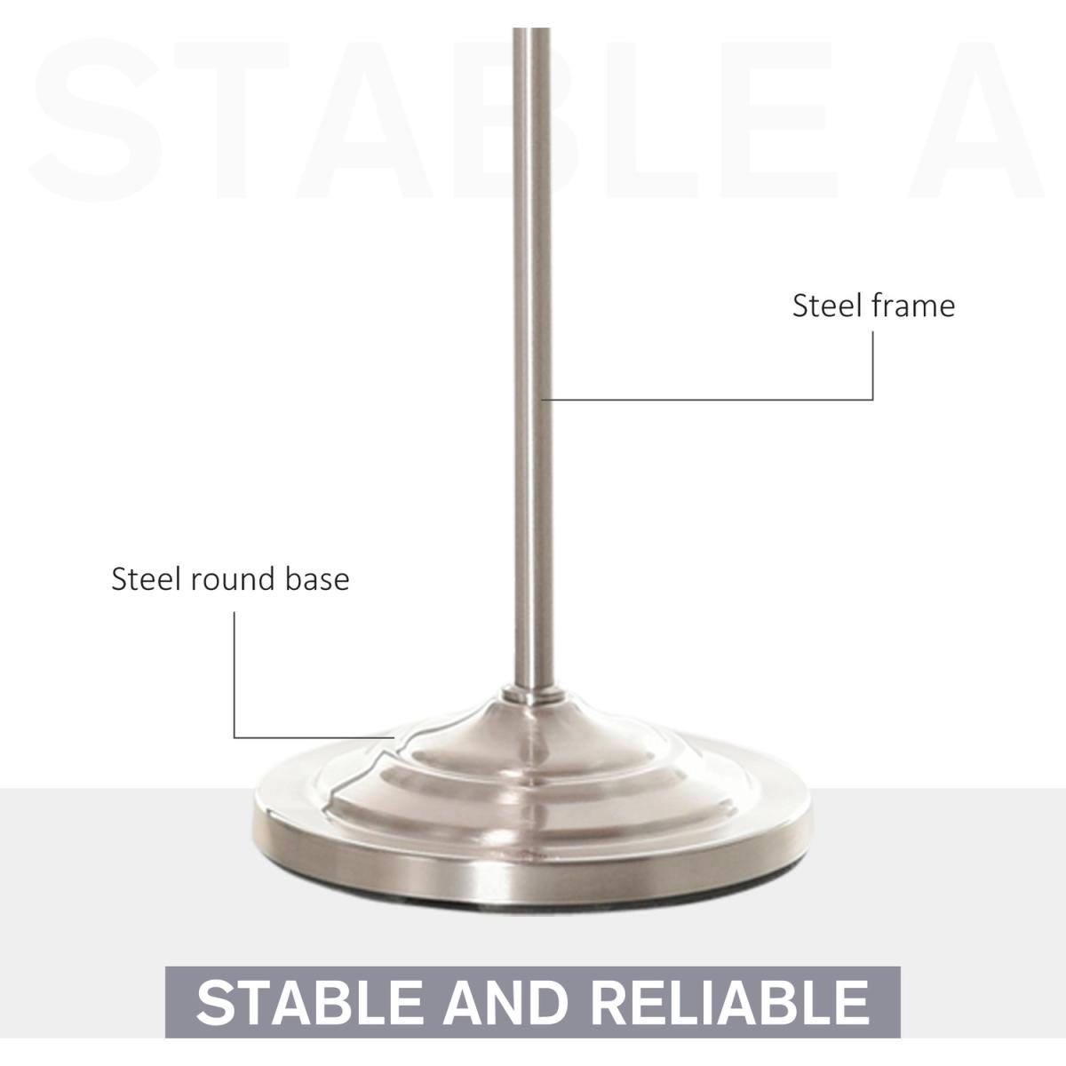 Modern Floor Lamp with Metal Base - Pale / 22cm – image 11
