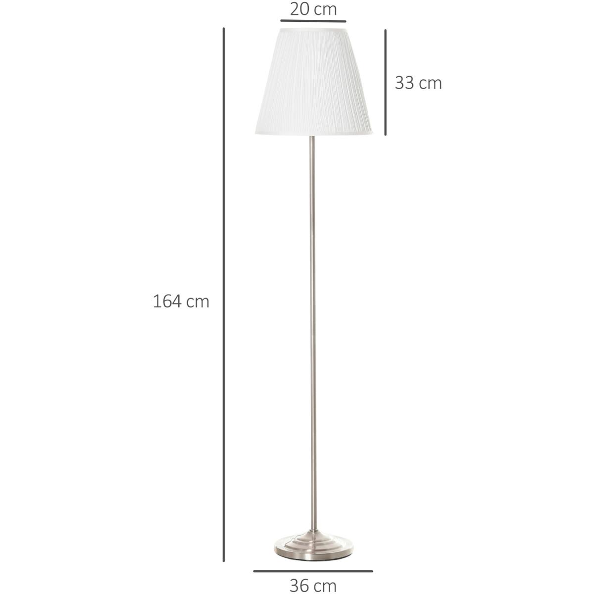 Modern Floor Lamp with Metal Base - Pale / 22cm – image 19