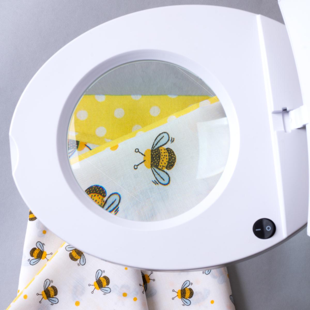 Hobby Task Lamp LED Magnifying Craft Light - White – image 3