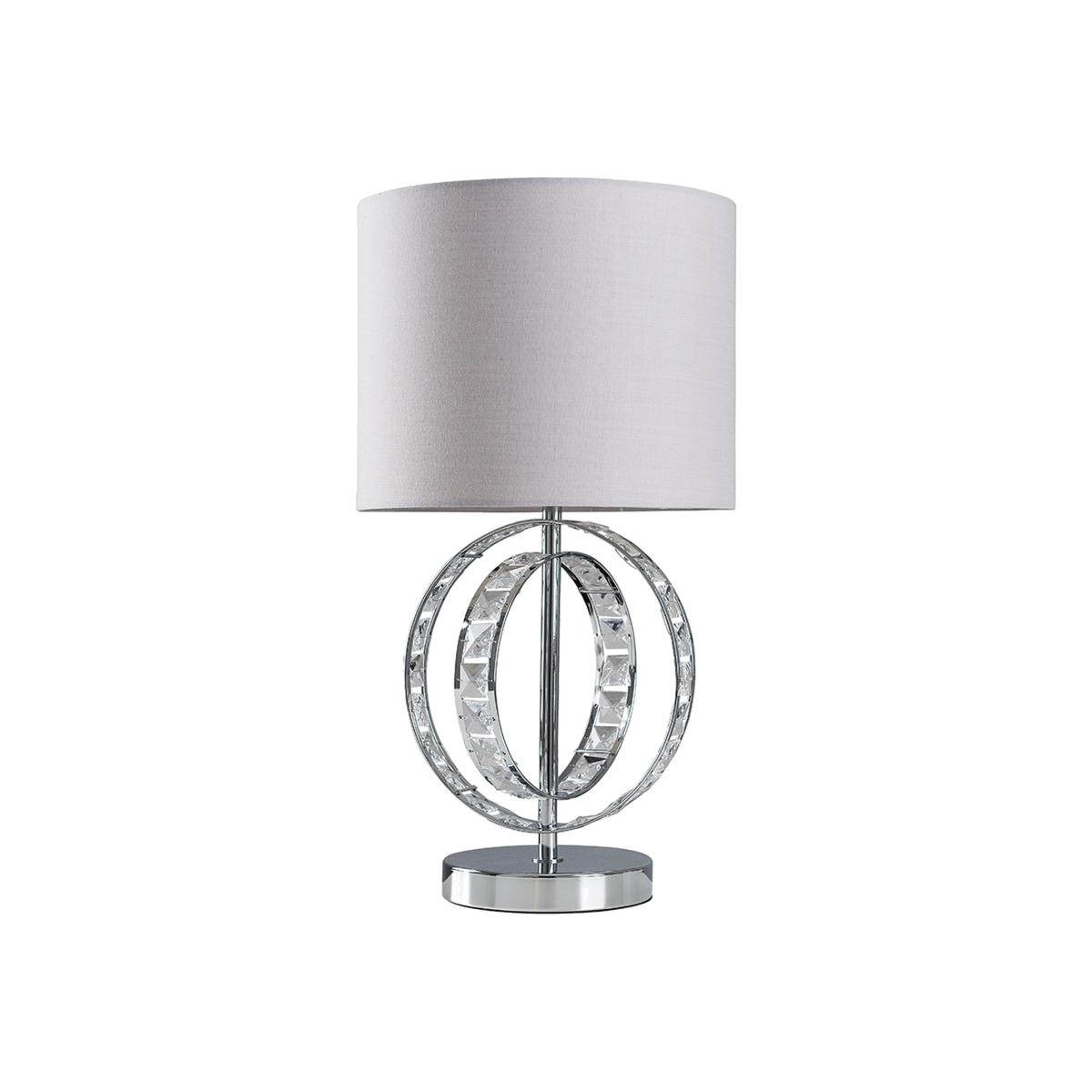 Rothwell Silver Table LampTouch OnOff Dimmable - Silver – image 1