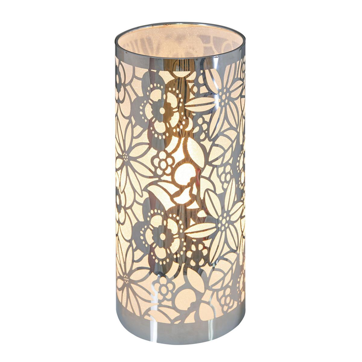 Floral Cut Out Touch Table Lamp – image 2