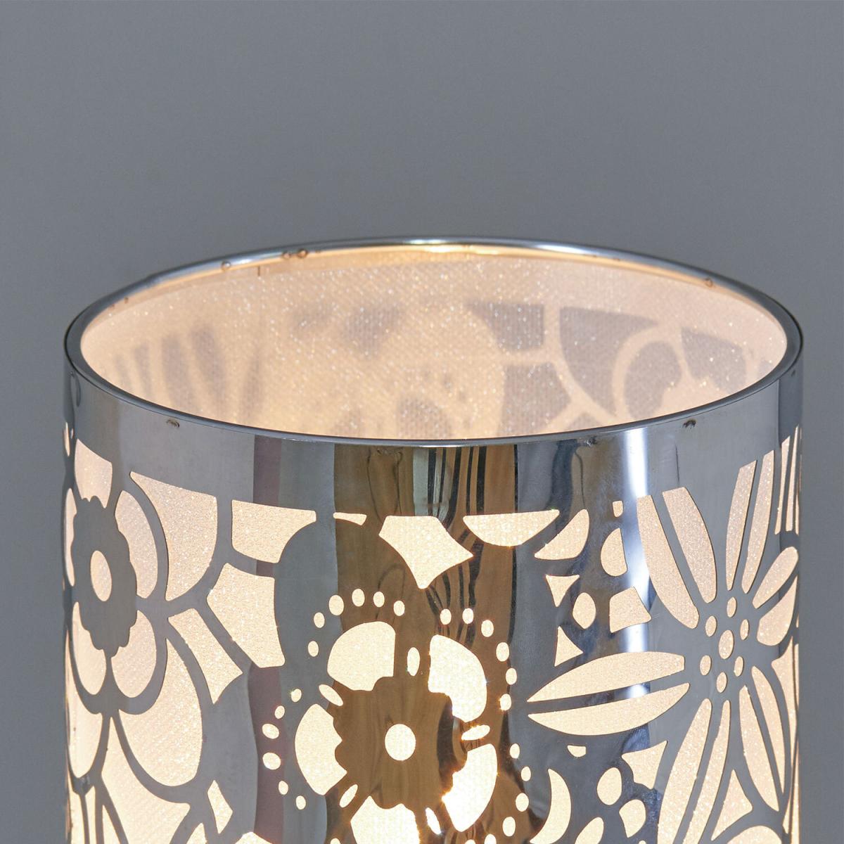 Floral Cut Out Touch Table Lamp – image 4