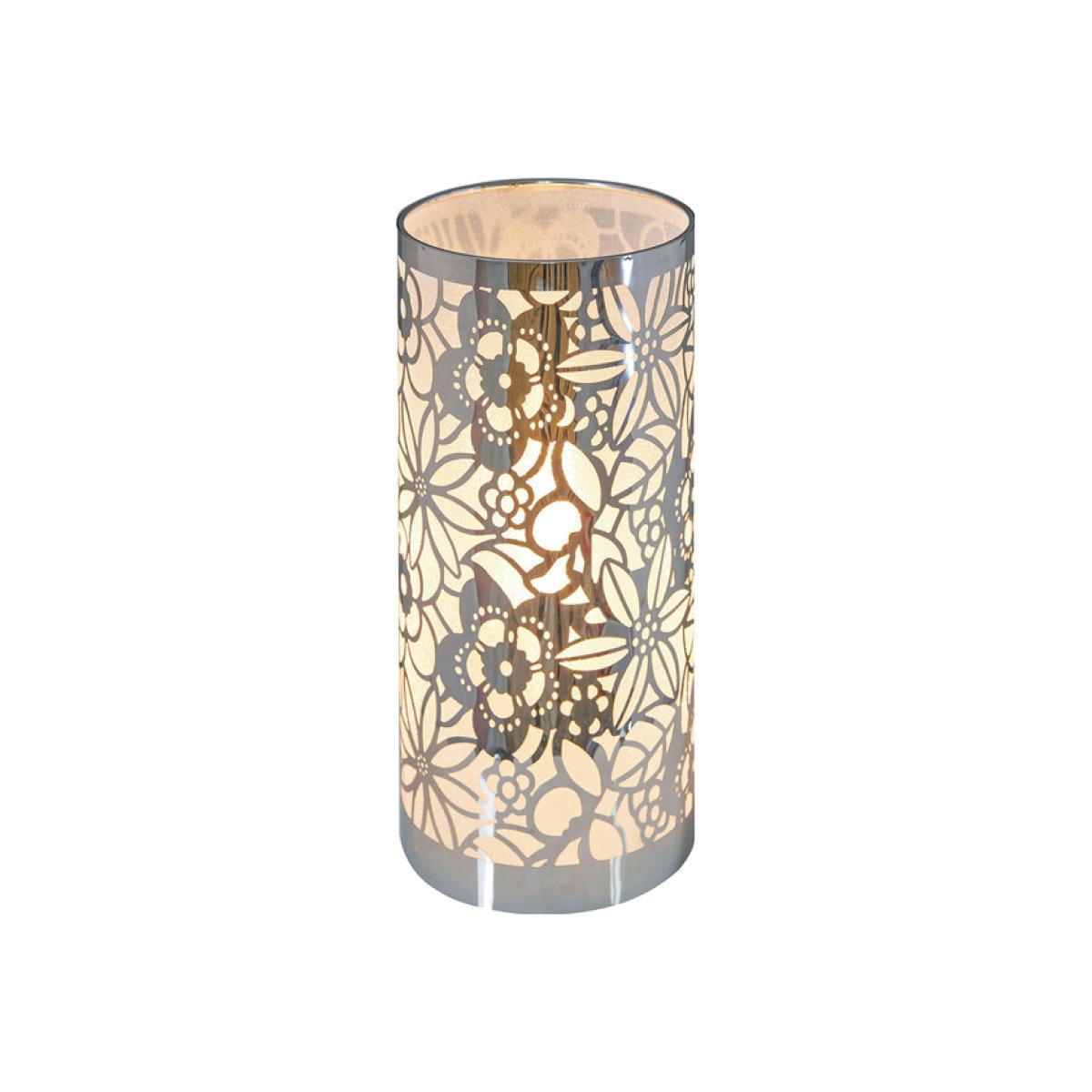 Floral Cut Out Touch Table Lamp – image 1