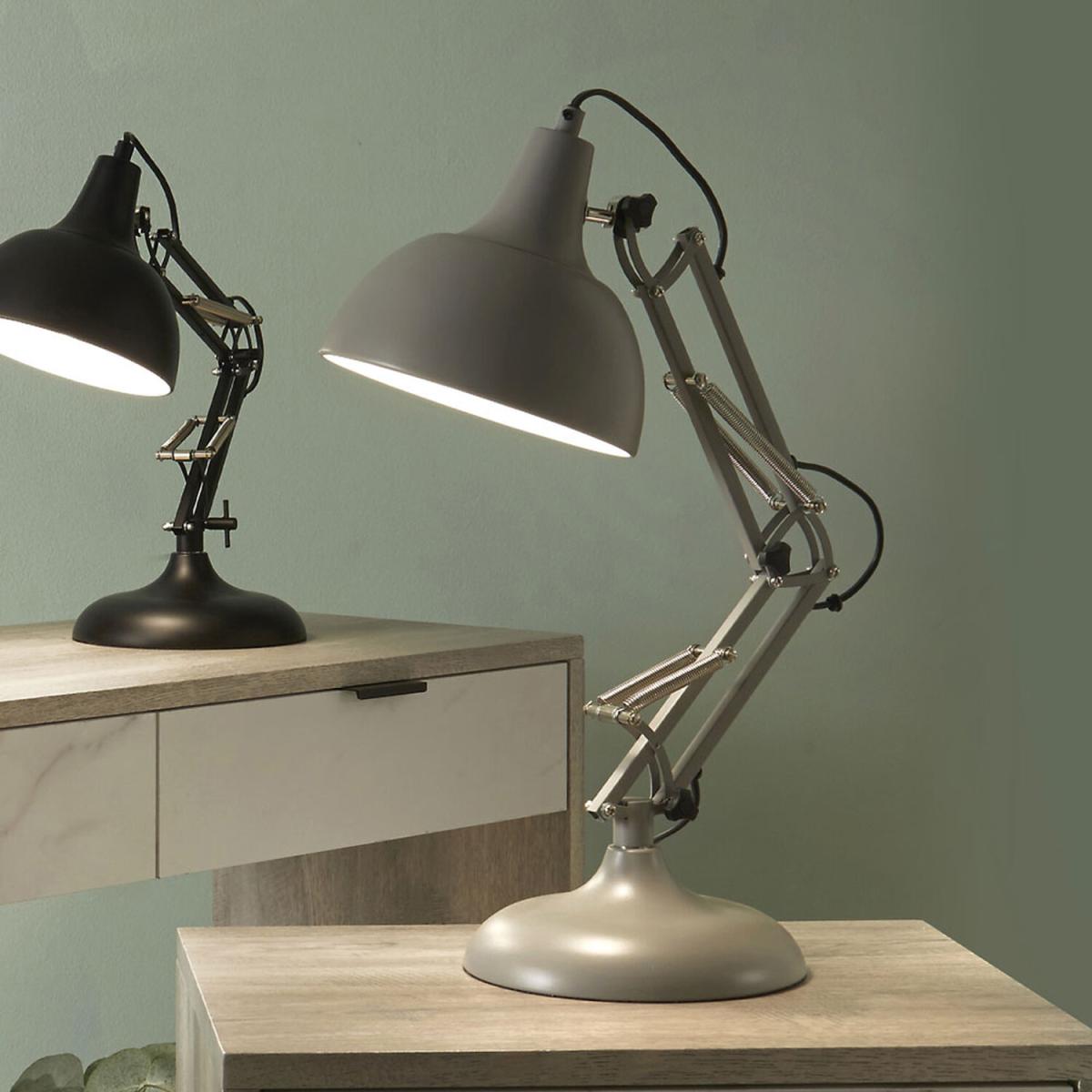 LED Desk Lamp Reading Lamp - Grey