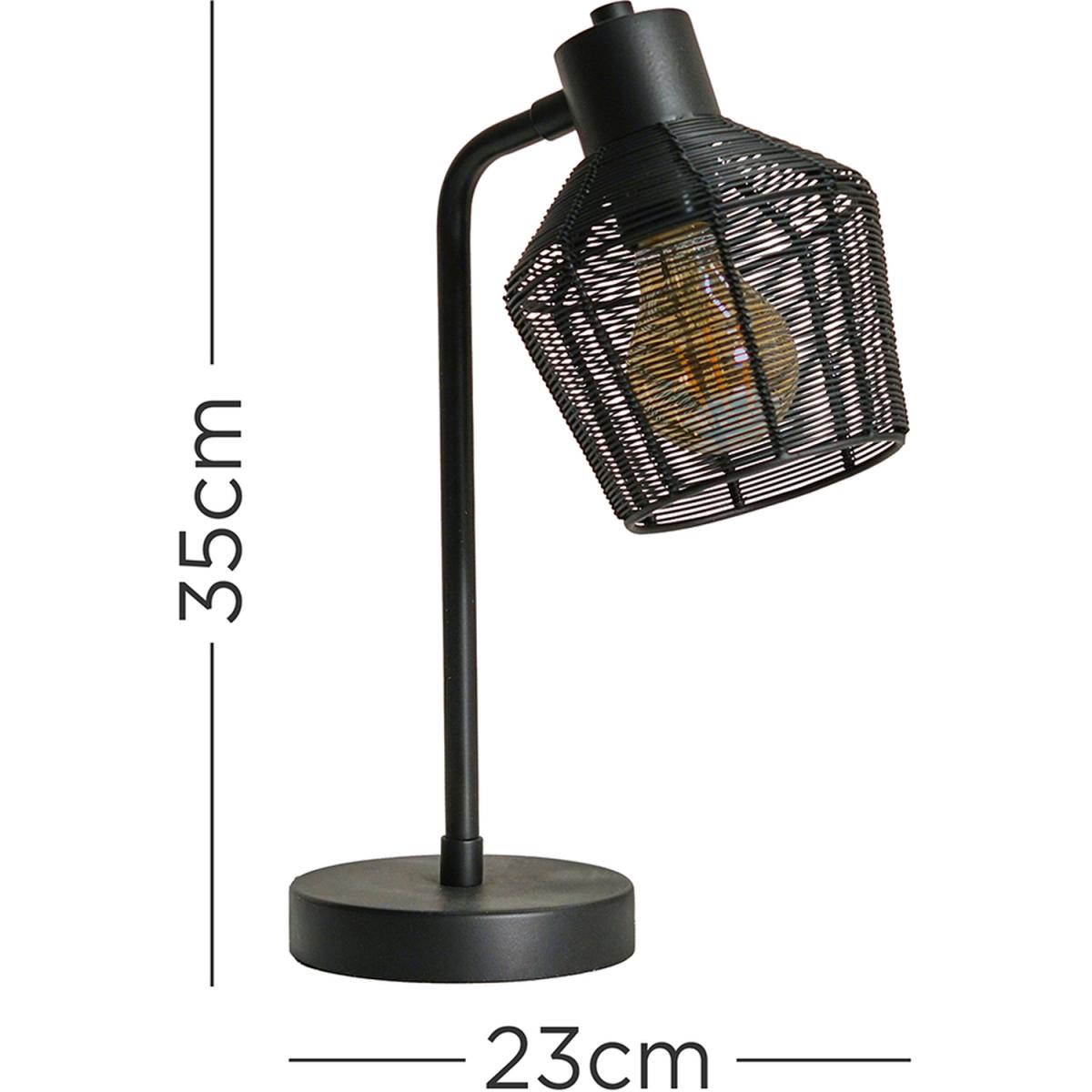 Ranga Black Table Lamp - Black – image 2