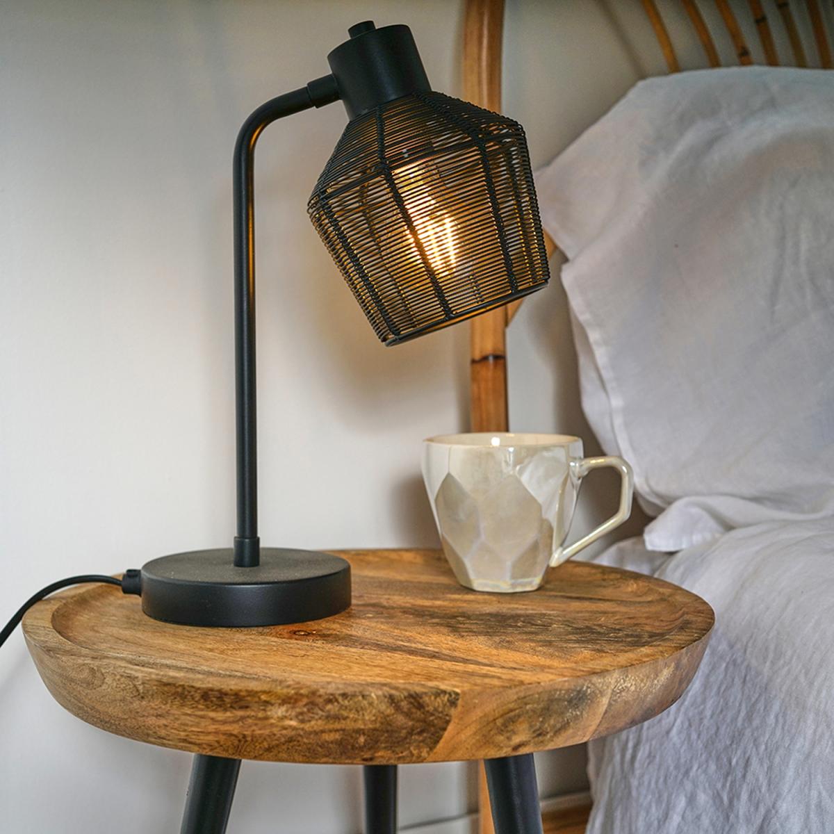 Ranga Black Table Lamp - Black – image 4