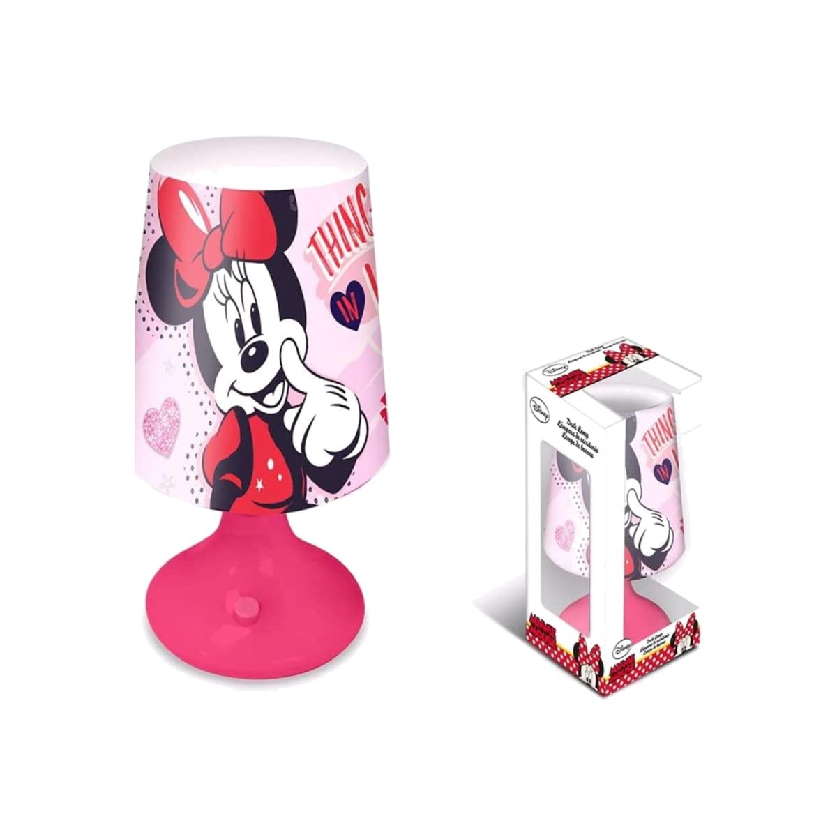 Minnie Mouse Table Lamp Night Light - Pink – image 1
