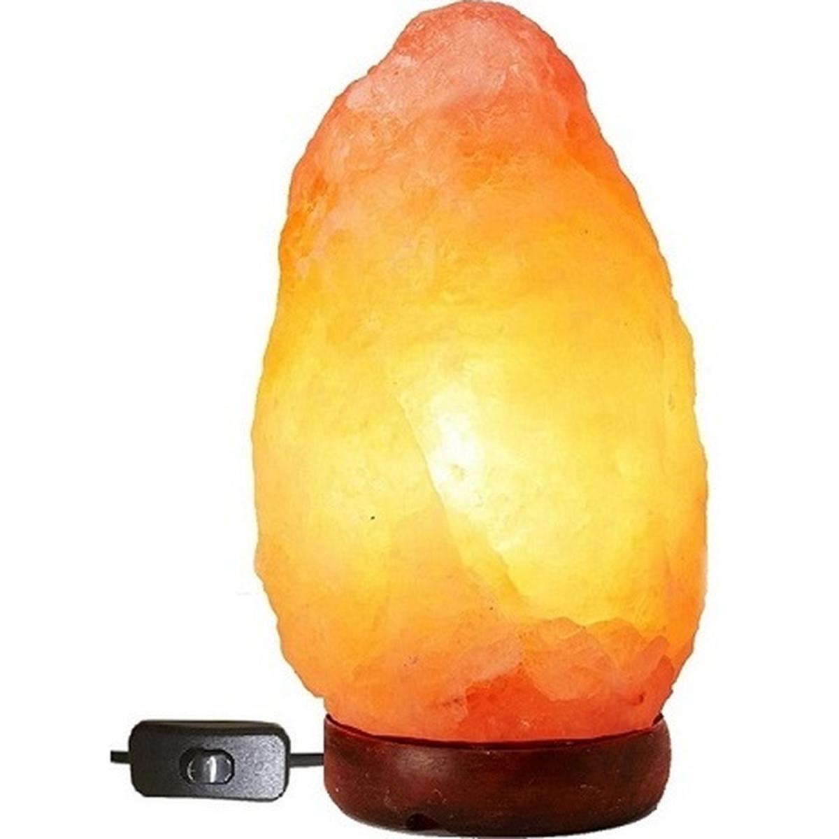 Himalayan Salt Lamp Pink with On-Off Cable - Pink / 18cm – image 10