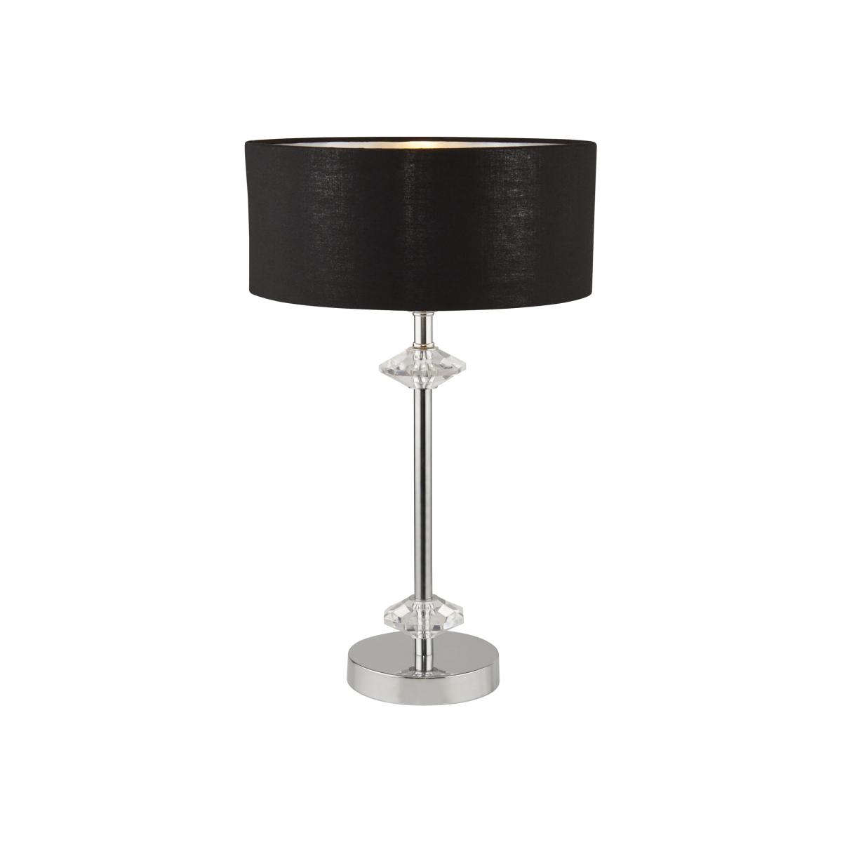 Itapi Chrome Table Lamp - Silver